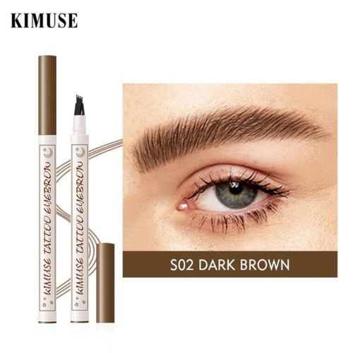 Crayon À Sourcils Liquide Bifurqué À Quatre Griffes, Tridimensionnel, Imperméable Et Résistant À La Sueur, Tslm1 