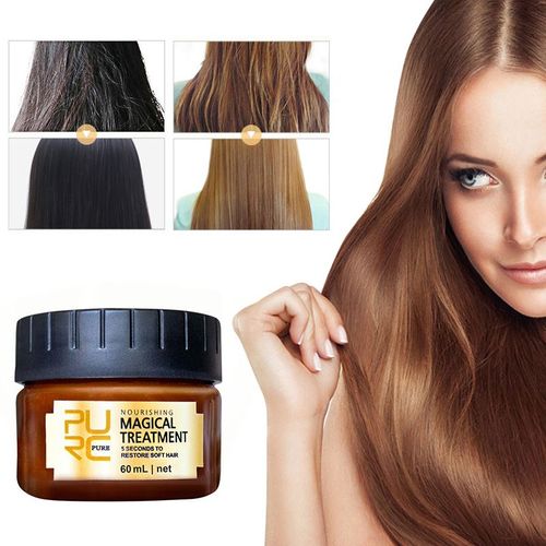 Masque Nourrissant À La Kératine Pour Réparer Les Dommages Aux Cheveux, Soins Pour Cheveux Doux, Restauration Rapide, Lisse, Adoucit, Crépus 