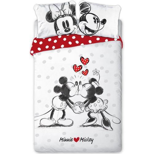 Housse De Couette Minnie Loves Mickey