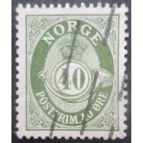 Norvege N°81 Oblitéré