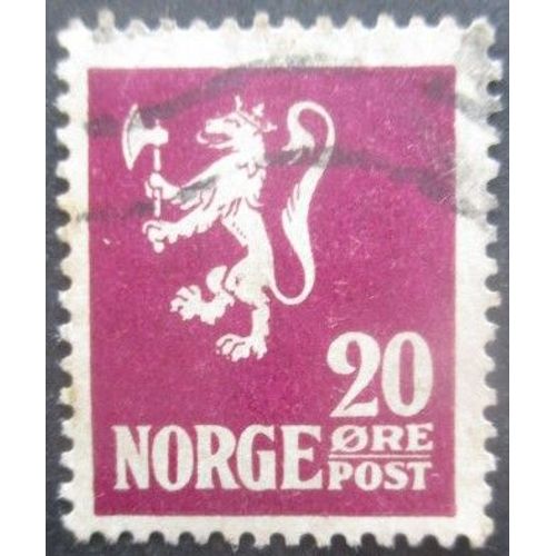 Norvege N°98 Oblitéré