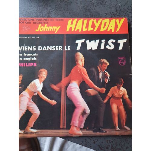 Disque Johnny Hallyday 45 Tours Philips 432.593 Be.Année 1961