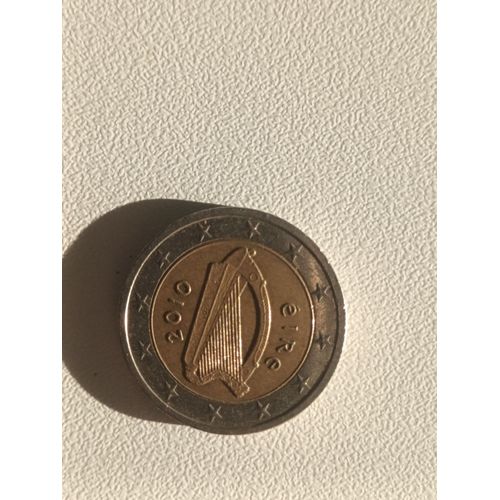 Piece 2 Euros Lyre Eire 2010