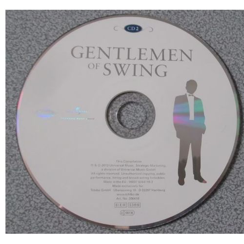 Gentlemen Of Swings - Cd 2 - Compilation Jazz/Swing Universal 2013 - 16 Titres - Artistes Divers - Sans Jaquette Et Sans Boitier