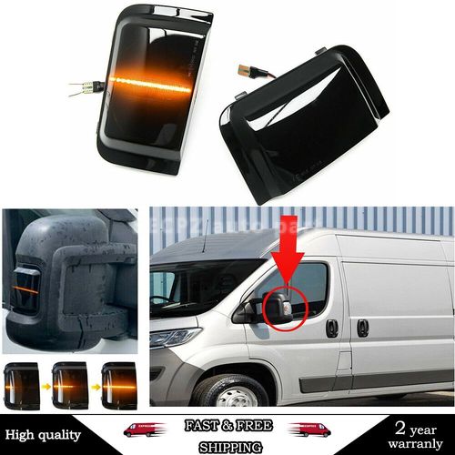 Clignotant Pour Rétroviseur Latéral De Voiture, Clignotant Dynamique Pour Peugeot Boxer Fiat Ducato Citroen Jumper 2016 ? 2019