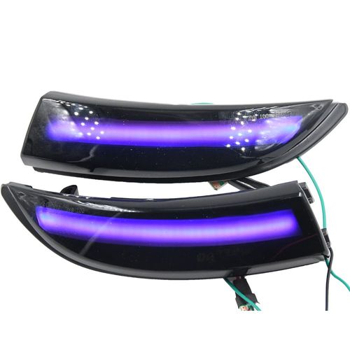Lumière De Rétroviseur Led Pour Ford Fiesta Mk6 Vi/Uk Mk7 2008 ? 2017 B-Max, Clignotant Dynamique De Voiture