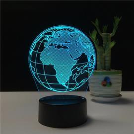 TD® Globe terrestre flottant magnétique lumineux enfant vintage