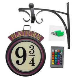 Harry Potter - Lampe Blasons Poudlard avec baguette de contrôle