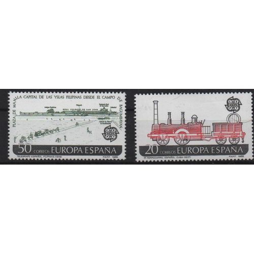 Espagne Timbres Europa 1987-1988