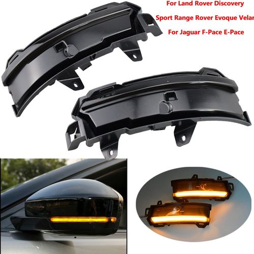 Feu De Miroir Latéral Clignotant Dynamique Pour Land Rover Discovery Sport Range Rover Velar Evoque 2014 2019 Pour Jaguar E/F-Pace