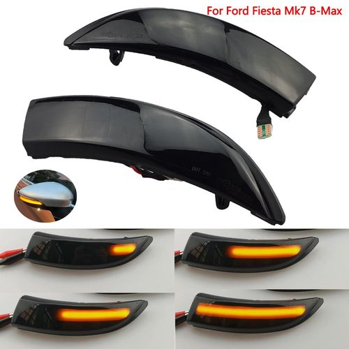 Clignotant Dynamique Led Pour Ford Fiesta Mk7 2008 ? 2017 B232, Rétroviseur Latéral, Indicateur Séquentiel, Haute Qualité