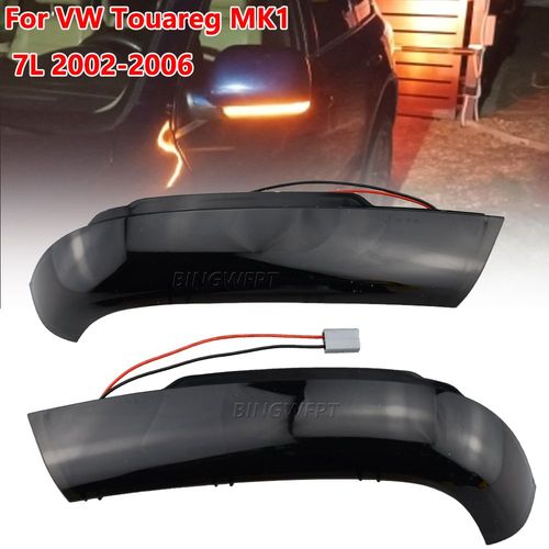 Rétroviseur Led Pour Vw Volkswagen Touareg I Mk1 7l, Clignotant, Signalisation De Direction Dynamique, 2 Pièces, 2002, 2003, 2004, 2005, 2006