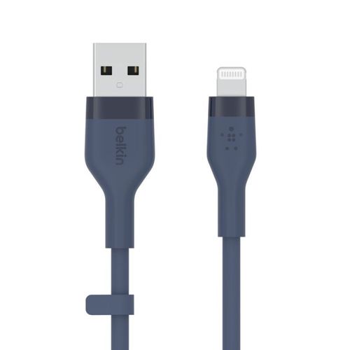 Belkin BOOST CHARGE - Câble Lightning - USB mâle pour Lightning mâle - 3 m - bleu