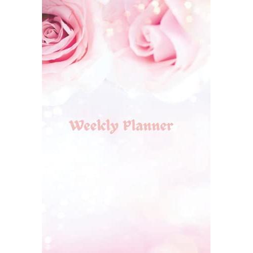 Weekly Planner With Happy Quotes Inside: Color Notes, Task, Ideas, To Do Lists