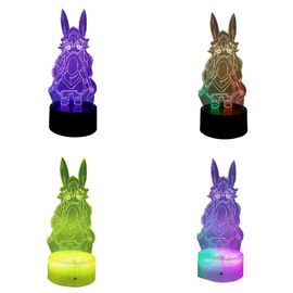 Lampe Led Néon 3d En Forme De Personnage, Cadeau D'anniversaire Pour Amis, Décoration De Chambre À Coucher Kawaii, Lampe De Lave Manga