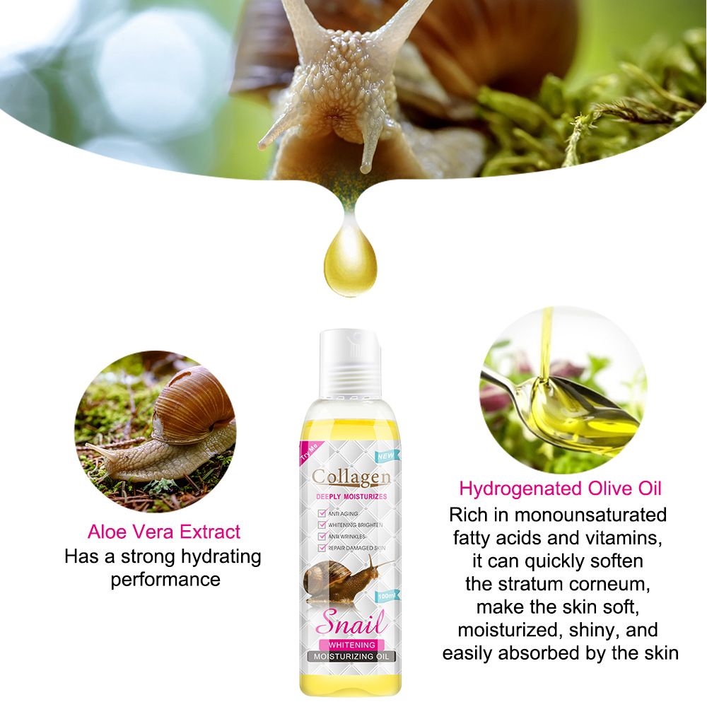 Huile De Massage Douce Pour Le Visage, 100ml, Essence De Col... - 3