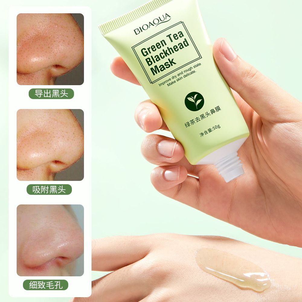 Dissolvant De Points Noirs Au Th Vert, Masque Facial Pour L...