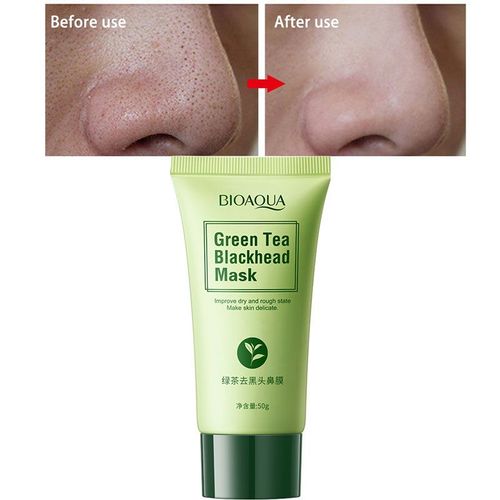 Dissolvant De Points Noirs Au Thé Vert, Masque Facial Pour Le Nez, Masque De Déchirement Des Pores, Traitement De L'acné, Nettoyage En Profondeur, Soins Pour La Peau 