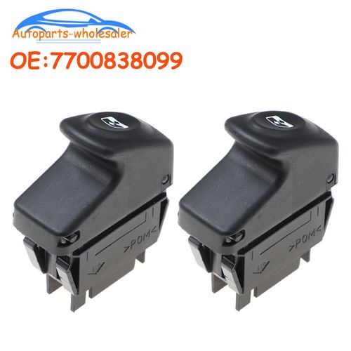 Bouton De Commutation De Rétroviseur Électrique, Pour Renault Clio Ii Megane I Ba0 Ba1 Ea0 Ea1 Da0 Kangoo Kc0 Kc1 Fc0, 7700838099