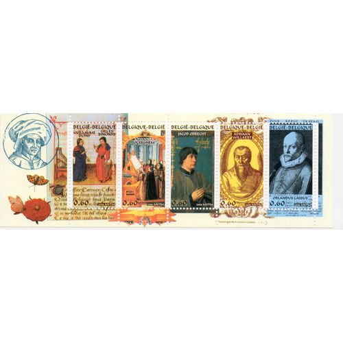 Belgique Timbres Les Polyphonistes De La Renaissance 2006