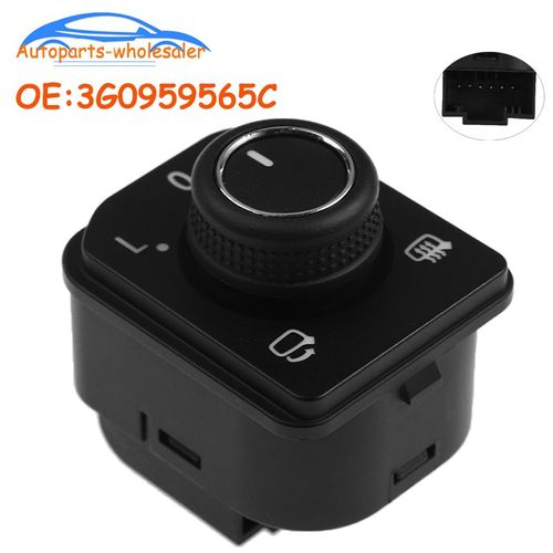 Interrupteur De Commande De Rétroviseur Électrique Pliant, Pour Volkswagen Tiguan Seat Passat 2016 2017 2018