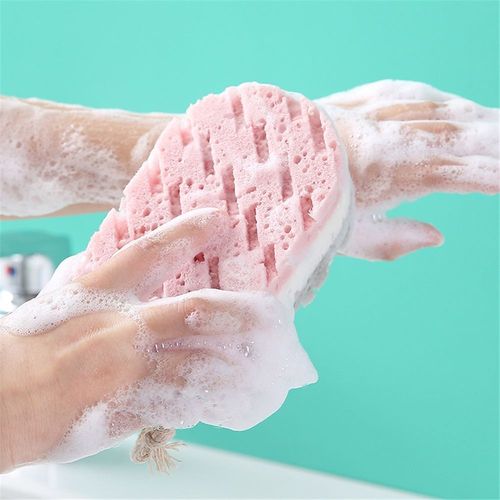 Boule De Bain En Éponge, 1 Pièce, Gommage De Douche Pour Tout Le Corps, Brosse De Massage, Accessoires De Salle De Bain 