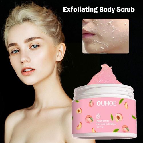 Crème Exfoliante Pour Le Visage, Gommage Pour Le Corps, Pour L'hiver, Nettoyage En Profondeur, Blanchiment, Gel, Exfoliation Douce, F1r5, 50g 