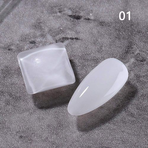 Vernis À Ongles Semi-Permanent Transparent, 15ml, Gel De Photothérapie, Manucure, Nacré, Scintillant 