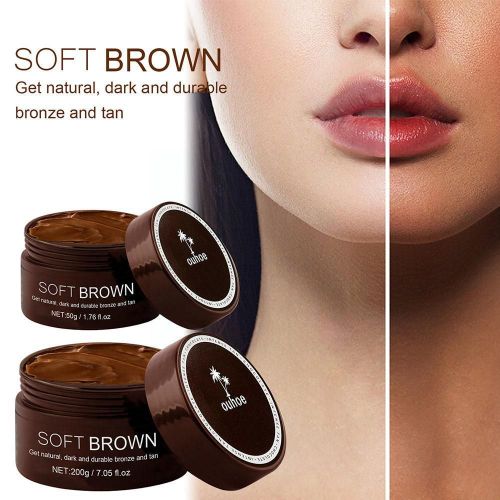 Crème Autobronzante D'été Pour Femmes, 50g, Fond De Teint Naturel, Sans Soleil, Gel De Maquillage, Lotion G5u6 