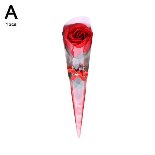 Fleurs De Savon Pour La Saint-Valentin, Roses Artificielles Pour La Fête Des Mères, Cadeaux De Mariage, B0n1 