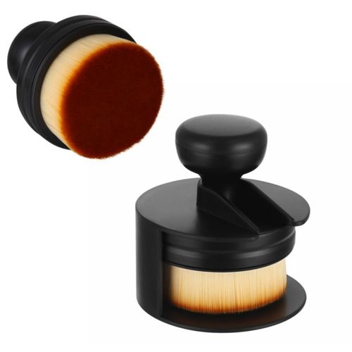 Pinceaux De Maquillage Liquides Portables, Cosmétiques, Tampon D'étanchéité, Brosse De Maquillage En Forme De O Pour Fond De Teint 