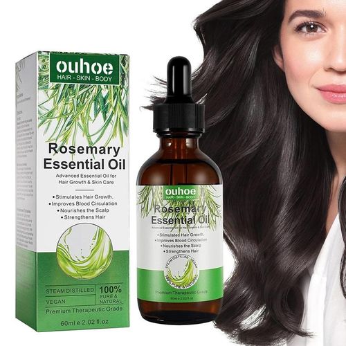 Huile Essence Pour Cheveux, Traitement Anti-Frisottis, Huile De Noix De Coco, 2.02 Fl. Onces ? Supplément Pour La Croissance Des Cheveux, Conditionnement En Profondeur, Réparation, Soins Capillaires 