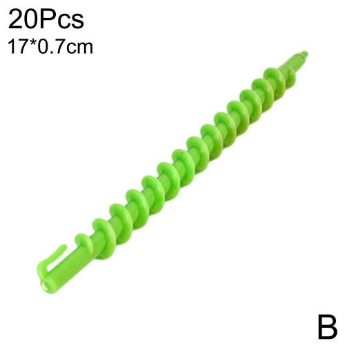 20pcs Bricolage Perm Barre En Plastique Longue Style Bigoudis De Cheveux Salon De Coiffure Cheveux Bigoudis Soins Chaleur Couleur Clip 3 Outil Cheveux A0t4 
