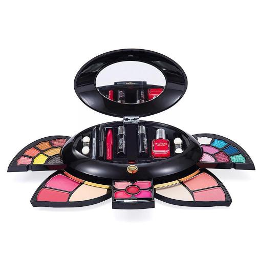 Palette De Maquillage Professionnelle Avec Miroir, Brillant À Lèvres, Ombre À Paupières, Kit De Maquillage Pour Débutants, Mascara Et Vernis À Ongles Pour Filles Et Femmes H6r3 