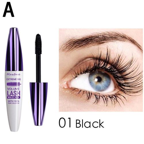 Mascara 5d En Fiber De Soie Pour Les Cils, 5 Couleurs, Étanche, Longue Durée, Extension De Cils, Cosmétique 