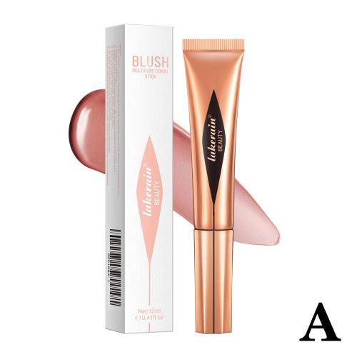 Contour Liquide Avec Applicateur De Coussin 12ml, Finition Scintillante Naturelle, Hydratant, Liquide Doux, Blush Pour Joues 