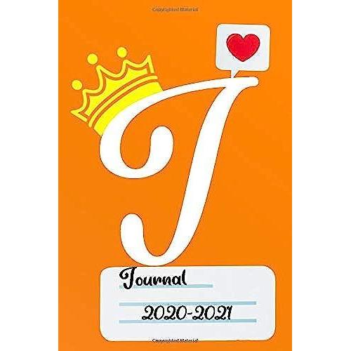 J: Letter J Initial Alphabet Monogram Journal Notebook. Cute Personalized Journal & Diary For Writing & Taking Note For Kids And Girls/Boys And Women/Men