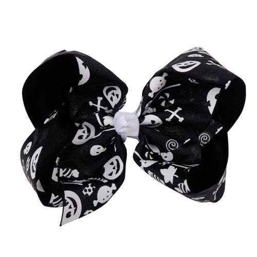 Pinces À Cheveux En Forme De Citrouille Pour Fille, Accessoires De Déguisement, Avec N¿Ud Papillon, Fantôme D'halloween