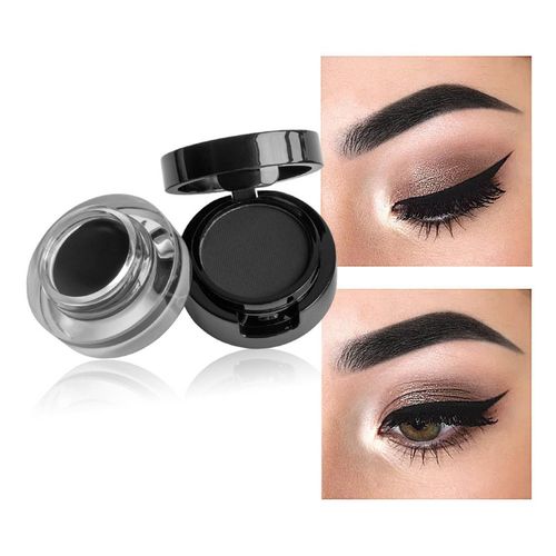 Poudre À Sourcils Double Couleur Pour Répondre À Tous Les Types De Besoins De Maquillage, Bâton De Maquillage Imperméable Portable, 1 Pièce 