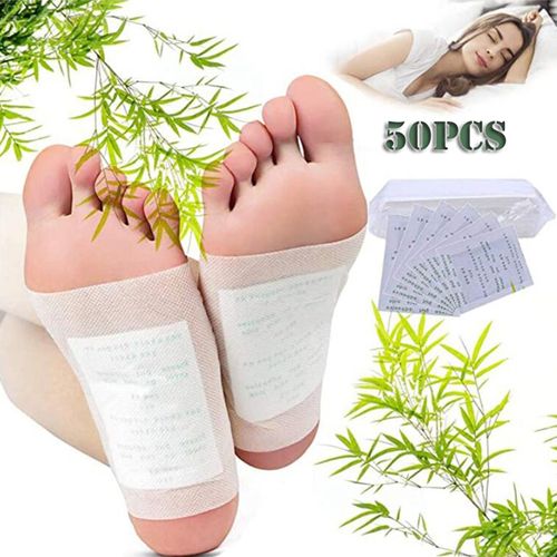 Coussinets Pour Les Pieds, 50 Pièces, Anti-Gonflement, Élimine Les Mauvaises Substances, Patch De Poids Pour Un Meilleur Sommeil Et Le Stress, Bain, Pédicure, Spa 