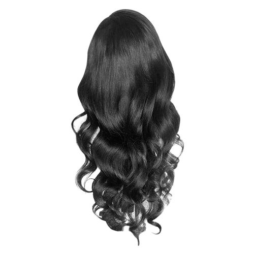 Perruque Pour Femmes Africaines, Petits Ensembles De Cheveux Bouclés, Boucles Ondulées, Peut Être Lissée Et Pliée, Apparence Naturelle, Cheveux Humains Longs 