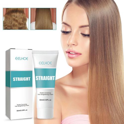 Crème Professionnelle À La Kératine Pour Lisser Les Cheveux, Traitement Des Dommages, Lissage Plus Rapide, Soins Pour Les Cheveux Bouclés, Correction Des Protéines 