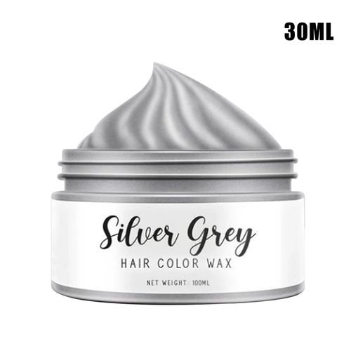 Teinture Pour Cheveux Gris Argenté, 100ml, Soins De Beauté, Mise En Garde Des Couleurs Temporaires, Mise En Garde, Coiffage, Cosmétiques Pour Cheveux, 1/3 Oz 