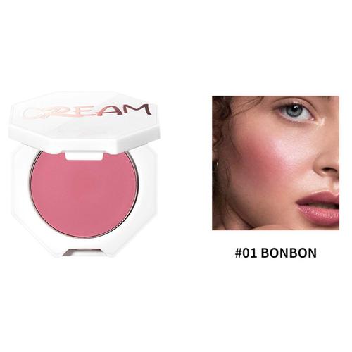 Crème À Blush Naturelle 6 Couleurs Pour Femmes, Maquillage Facial Portable Imperméable Pour Filles 