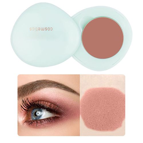 Ombre À Paupières En Poudre Pressée, Unique, Opaque, Végétalien, Pigment Élevé, Blanc, Pour Salon De Maquillage 