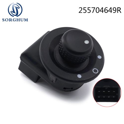 Bouton De Réglage Du Rétroviseur Pour Renault Megane, Twingo, Modus, Megane, Trafic, Mk2, Mk3, Dacia Duster, 8200214919
