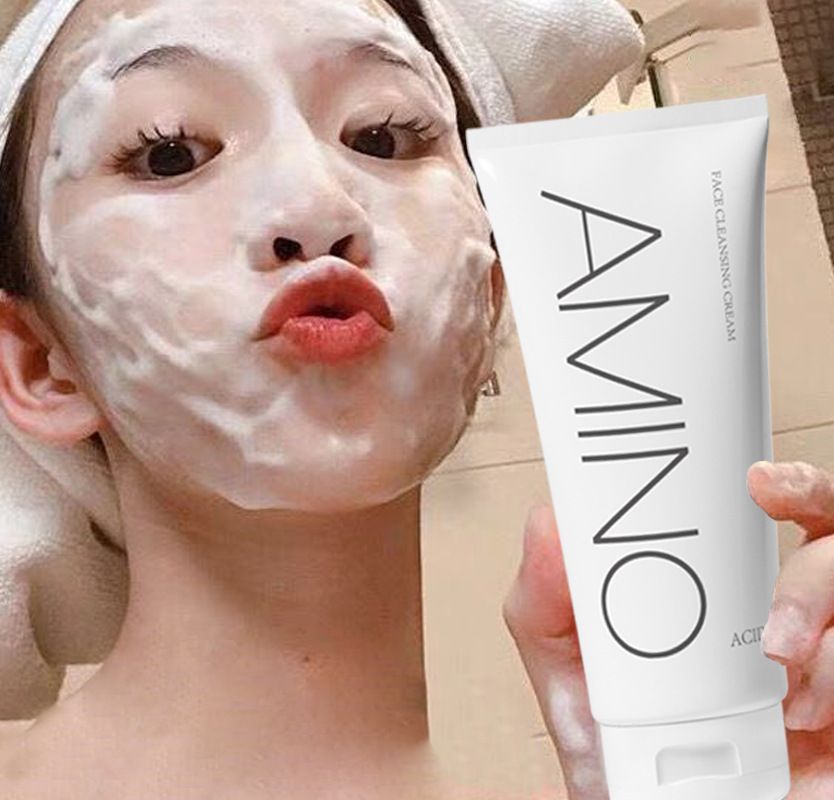 Nettoyant Pour Le Visage Aux Acides Amins, Nettoyage En Pro...
