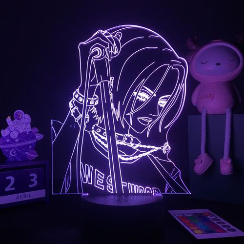 Lampe Led En 3d À L'effigie Des Personnages De Manga Pour Filles Et Enfants, Luminaire Décoratif D'intérieur, Idéal Pour La Chambre À Coucher Ou Comme Cadeau, Livraison Directe