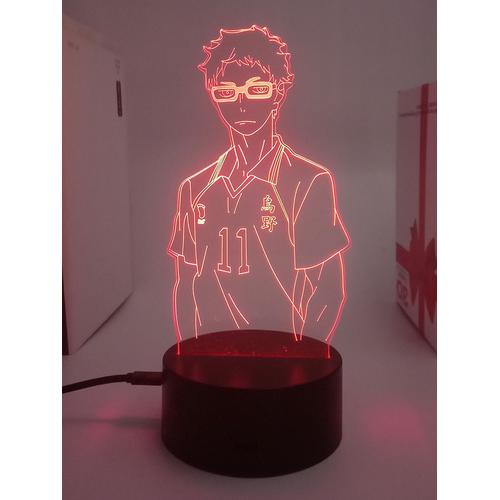 Lampe Led Kei Tsukishima 3d, Veilleuse Pour Chambre À Coucher, Manga, Anime, Figurine D'action, Décoration, Hoom Pour Enfants, Cadeau Kawaii