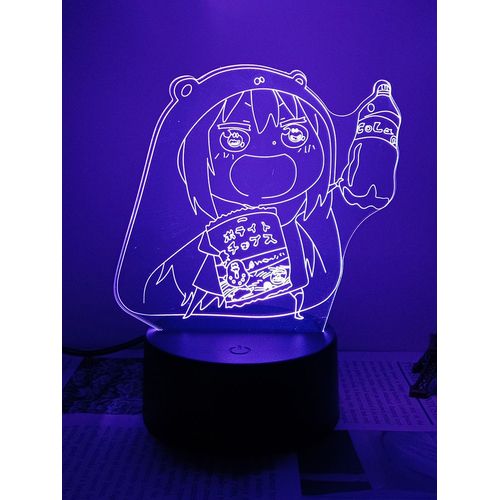 Himouto! Umaru-Chan ? Lampe Led 3d Pour Chambre À Coucher, Veilleuse, Anime, Figurines D'action, Décoration